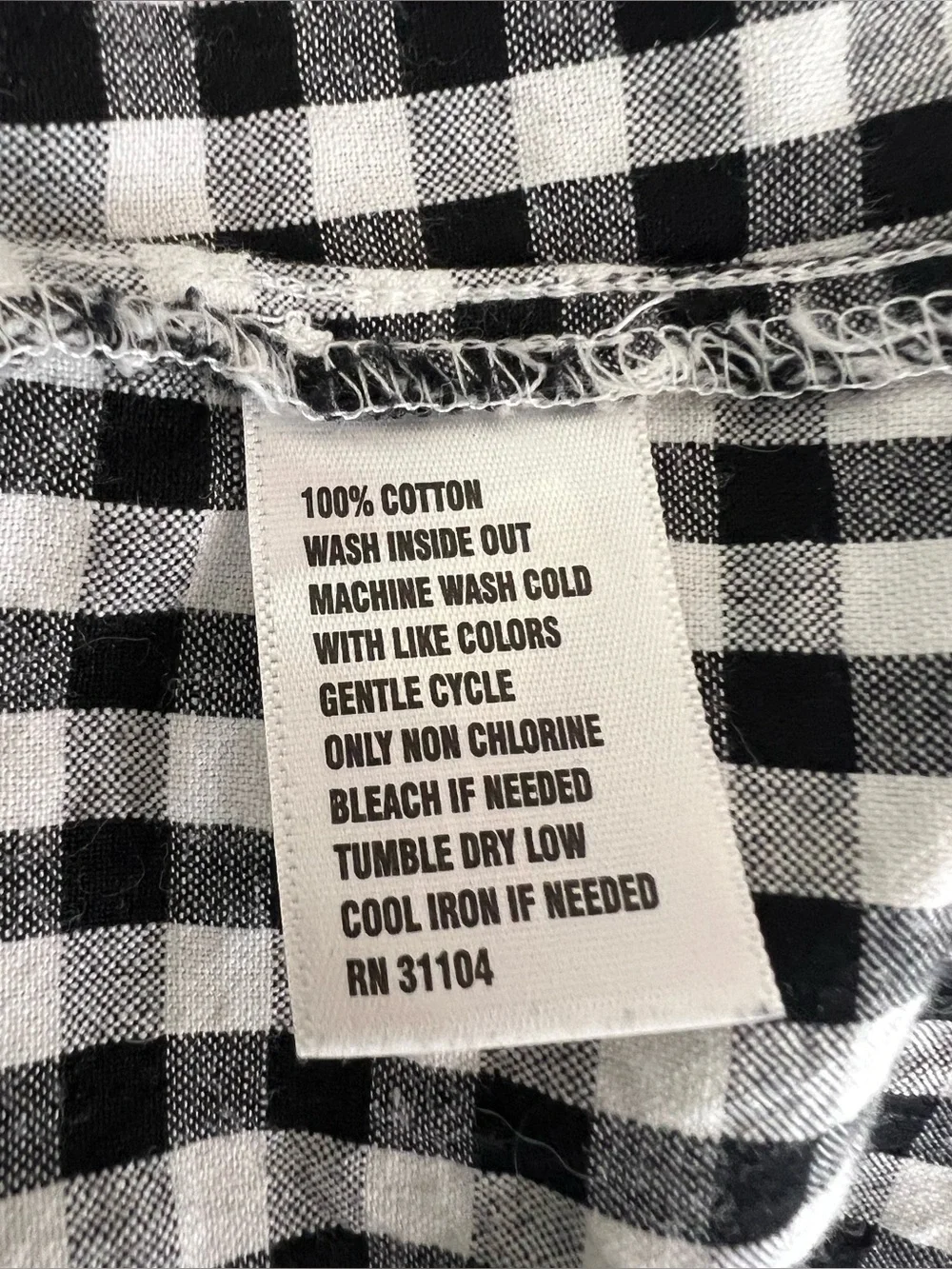 CROWN & IVY Gingham Sleeveless Ruffle V-Neck Seersucker Dress